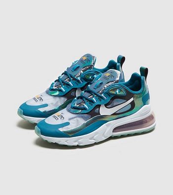 Botasky Nike Air Max 270 React Air Max 270 React - Damske Topanky Zelene | EHZ-621038
